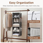 StorageWorks Hanging Closet Organizer - Image 4