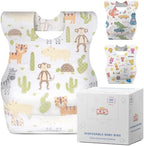 KIIS Disposable Baby Bibs for Baby Boys and Girls by KIIS