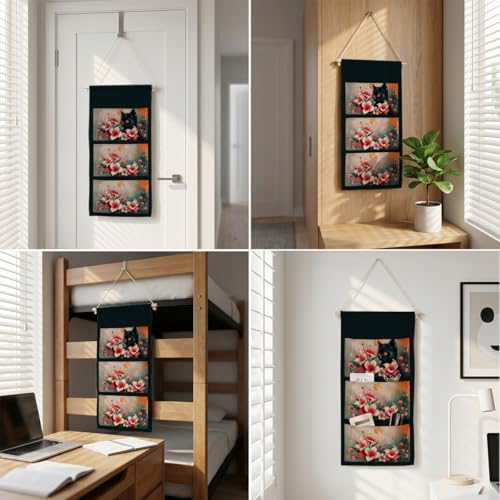 IAXIC Canvas Wall Hanging Organizer - Image 5