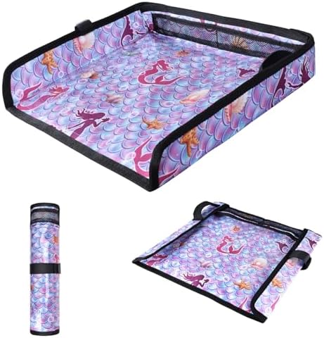 COOLBEBE Airplane Tray Table Cover, Foldable Travel Tray Cover by COOLBEBE