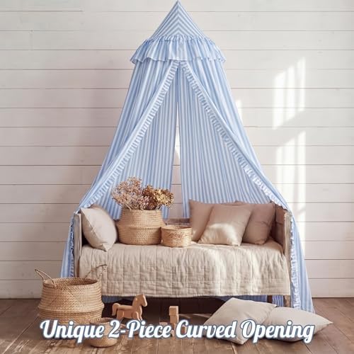 SmoothNovelty Blue Bed Canopy - Image 6