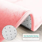 Clara Clark Bathroom Rugs, Velvet Memory Foam Bath Mat, Machine Washable Bath - Image 4