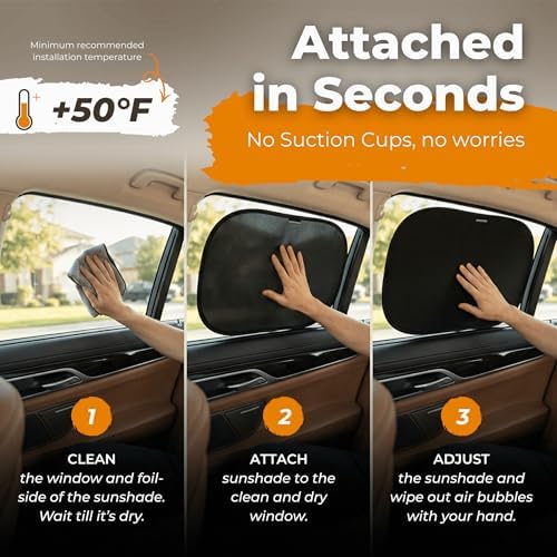 CARAMAZ Car Window Shade for Baby - Image 5
