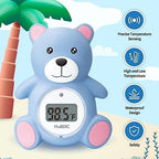 HubiBaby Baby Bath Thermometer & Digital Room Temperature, 2in1 Kids Bathroom - Image 2