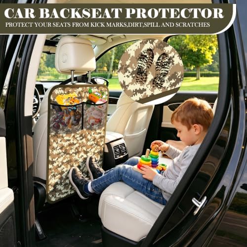 2 Pack Back Seat Cover for Kids - Image 2