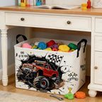 Rectangular Monster Truck Basket, Racing Car Storage Baskets, Cute Basket - Image 6