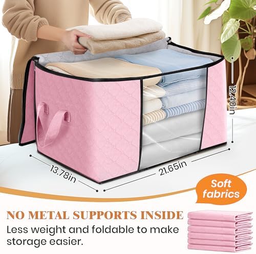 Fab totes 10 Pack Storage Bags for Clothes Blanket Storage Bins - Image 2