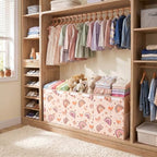 Toy Box with Adjustable Divider Large Toy Chest Storage - Image 6