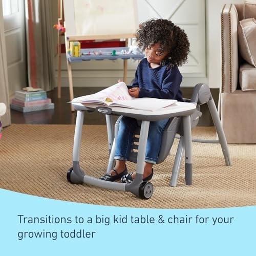 Graco Table2Table Premier Fold 7 in 1 Convertible High Chair | Converts to - Image 2
