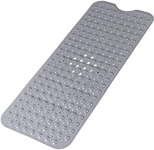 Non Slip Bathtub Shower Mat, Extra Long Bath Mat by CADONO