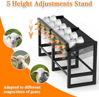 6 Feeding Ports Portable Bottle Rack, Lamb Bottle Holder - Image 3
