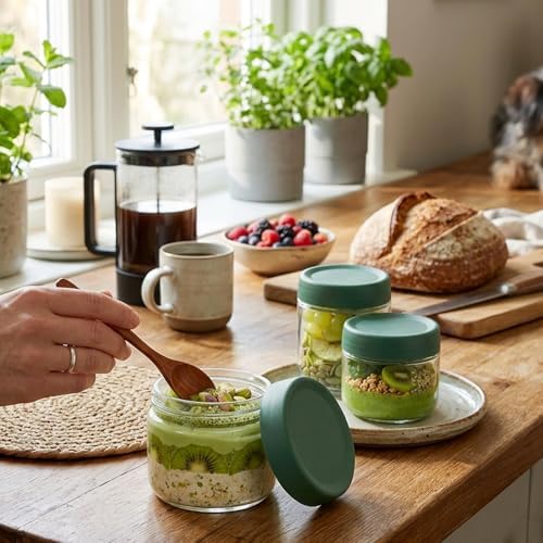 Povinmos® 3Pack Overnight Oats Containers - Image 3