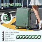 8Pcs Luggage Wheel Covers, Travel Accessories - Image 2