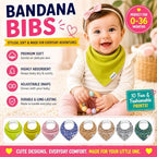 KiddyStar Premium Organic Cotton Bibs - Image 2
