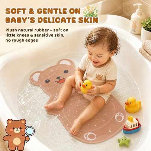 UNEEDE Non Slip Bathtub Mat for Kids - Image 4