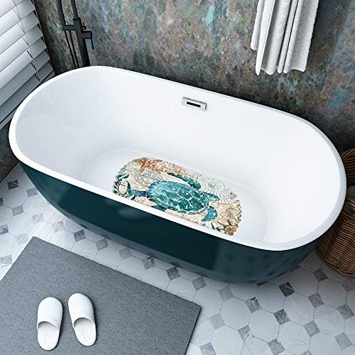 MOLFUJ Non Slip Sea Turtle Bathtub Mat - Image 7