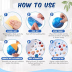 Fullhawl 30 Pcs Pebble Stone Non Slip Shower Stickers, Bathtub Safety - Image 3