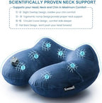 Keemall Inflatable Travel Neck Pillow - Image 4