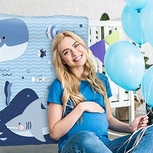 Rtteri 4 Pieces Baby Crib Bedding Set, Standard Nursery Size Soft - Image 6