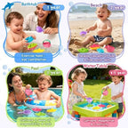 Baby Bath Toys, Mold Free Bath Toys Toddlers 2-4, Water Table Toys - Image 2
