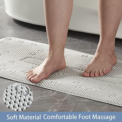Webos Soft Bathtub Mat Non Slip: Memory Foam Shower Mat - Image 4