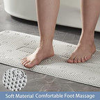 Webos Soft Bathtub Mat Non Slip: Memory Foam Shower Mat - Image 4