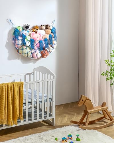 Boho Stuffed Animal Hammock, Corner or Falt Wall Hanging - Image 7