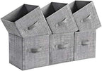 SONGMICS Storage Cubes, 11-Inch Foldable Closet Organizers by Unknown