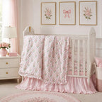 Brandream Organic Cotton French Crib Bedding Set by Brandream