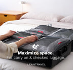 LeanTravel Premium Compression Packing Cubes - Image 6