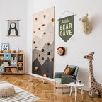 Little Bear Cave Wall Hanging Banner, Sage Green Room Decor - Image 4