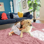 OLANLY 2x3 Machine Washable Small Bedside Rug, Soft Fluffy Shaggy Entryway - Image 5