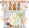 Vandarllin Fall Thanksgiving Kitchen Curtains Valances by VandarllinHomeKitchenDecor