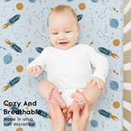 Yoofoss 2-Pack Baby Crib Sheets - Image 4