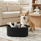 Large Black Basket for Gifts, 16.5" x 12.5" x 7" Big Woven Gift Baskets Empty - Image 4