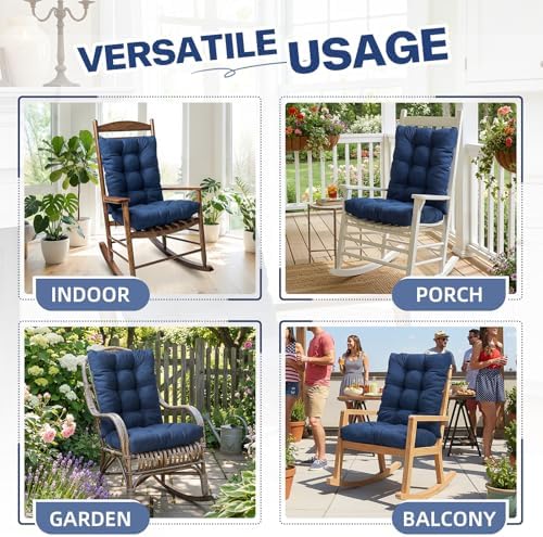 Brown Dining Chair Cushions for Indoor Outdoor - Image 5