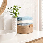 CHICVITA Large Woven Rope Gift Basket - Image 7