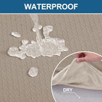 Smiry Waterproof Seat Covers for Dining Room Chairs - Image 3