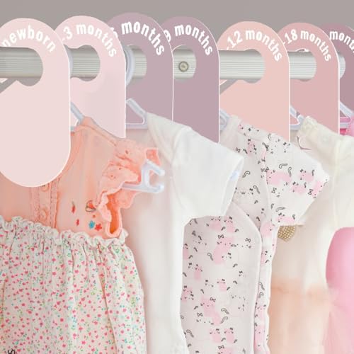 8 Pack Baby Closet Dividers – Pure Green Nursery Organizer - Image 3