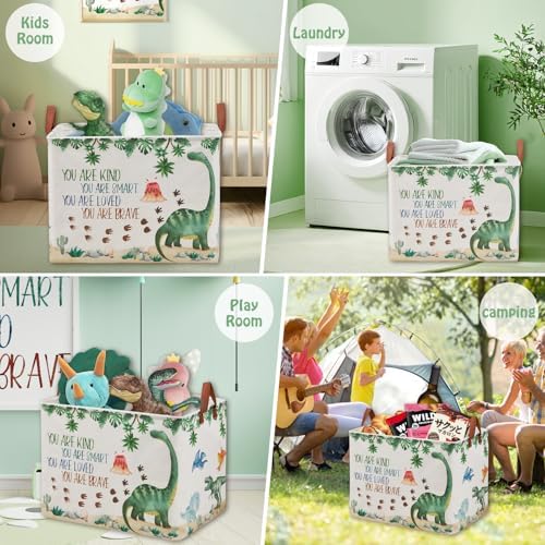 Dinosaur Nursery Decor Baby Gift Basket - Image 7