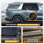 EcoNour Car Window Sun Shades for MPV, Minivan Rear Windows - Image 4