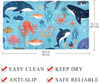 Non Slip Bathtub and Shower Mat 26.8x15.1 inch, Bath Mat - Image 4