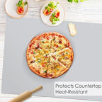 Extra Large Silicone Mat, 31.5x16.9 Silicone Placemats - Image 3