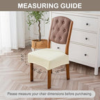 Genina Waterproof Chair Covers for Dining Room - Image 5