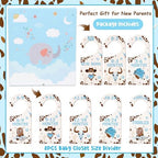 Baby Closet Dividers 8PCS, Western Cowboy Theme Wooden Double-Sided Clothes - Image 6