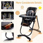 BABY JOY High Chair, Foldable Baby High Chair - Image 4