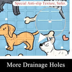 Shower Mat Bathtub Mat, 26.8x15.1 inch, Non-Slip Bath Mat - Image 2