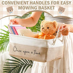 Marsui 1 Pcs Book Storage Basket Book Bin Once Upon a Time - Image 3