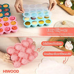 Silicone Freezer Tray with Lid, 1.5oz x 12 Pods - Image 3