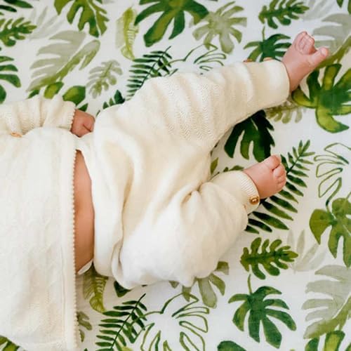 Little Unicorn Premium Crib Sheet | Breathable & Super-Soft Muslin Fabric - Image 6
